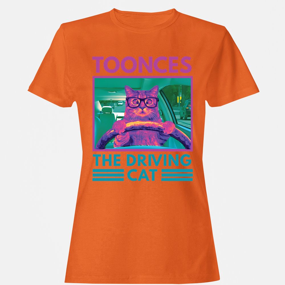 The Driving Cat - Orange - 11