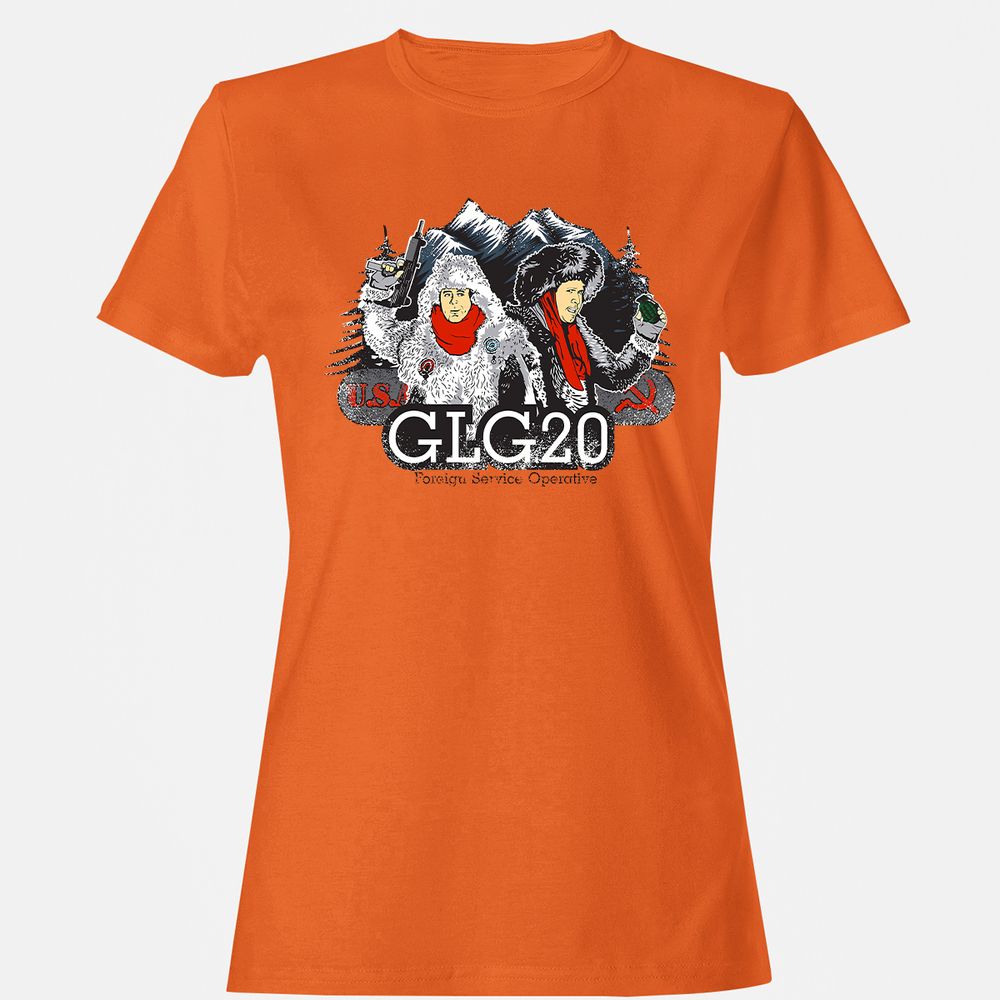 Women's T-Shirt - B3LHANBL - Orange - 11