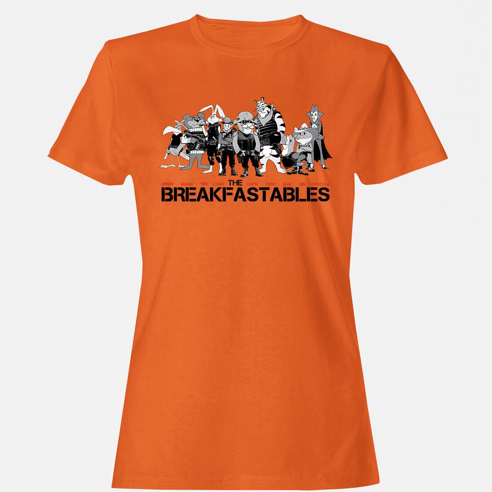 Women's T-Shirt - 5BD7Y4CT - Orange - 11