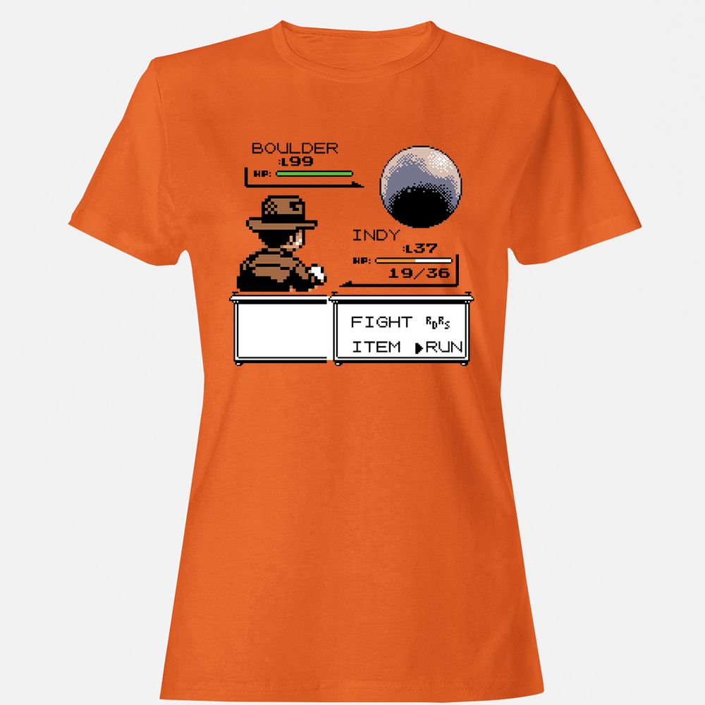 Women's T-Shirt - N4VM4LLN - Orange - 11