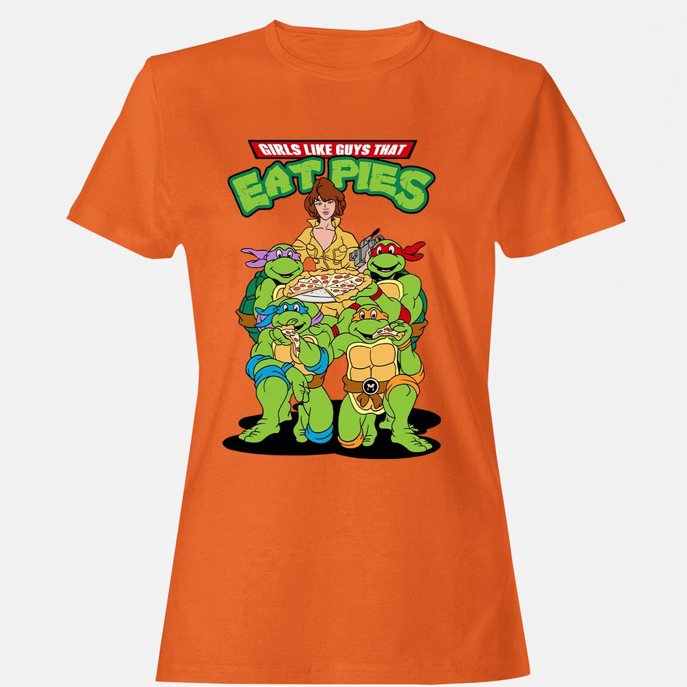 Women's T-Shirt - M7AZCUQZ - Orange - 11