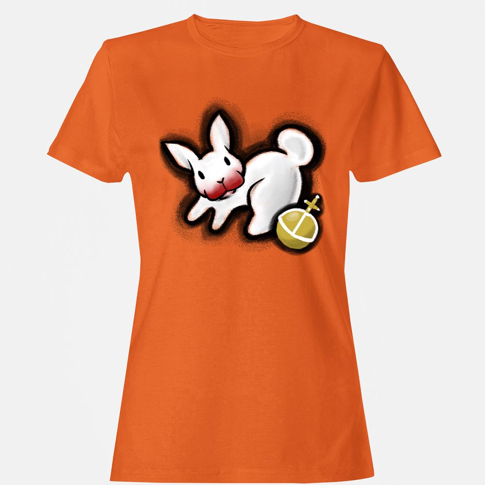 Women's T-Shirt - NVYL9YPN - Orange - 11