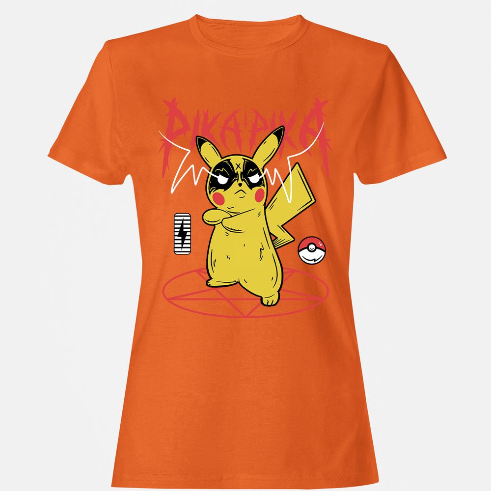 Women's T-Shirt - VC4TUUDT - Orange - 11