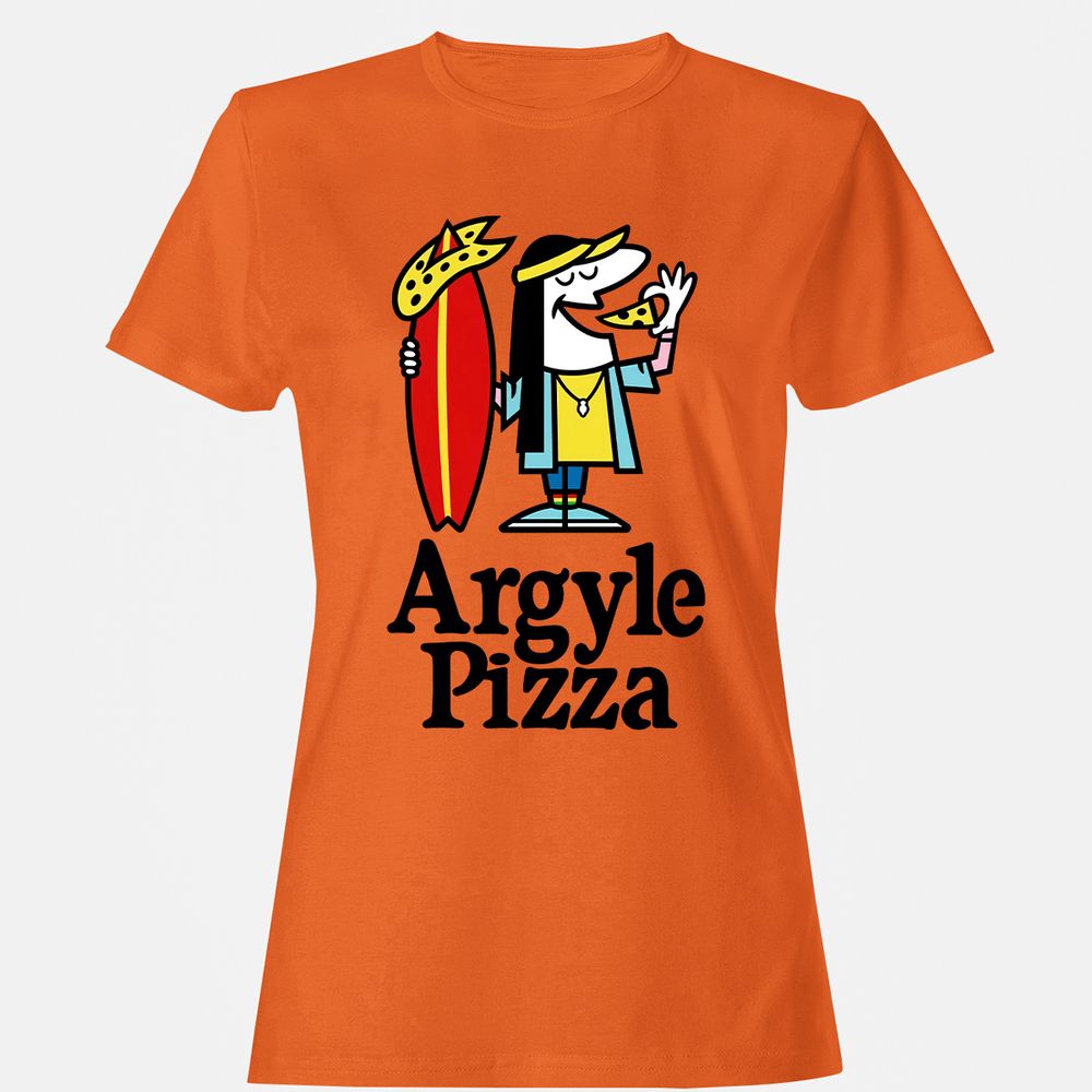 Women's T-Shirt - CK8TZ894 - Orange - 11