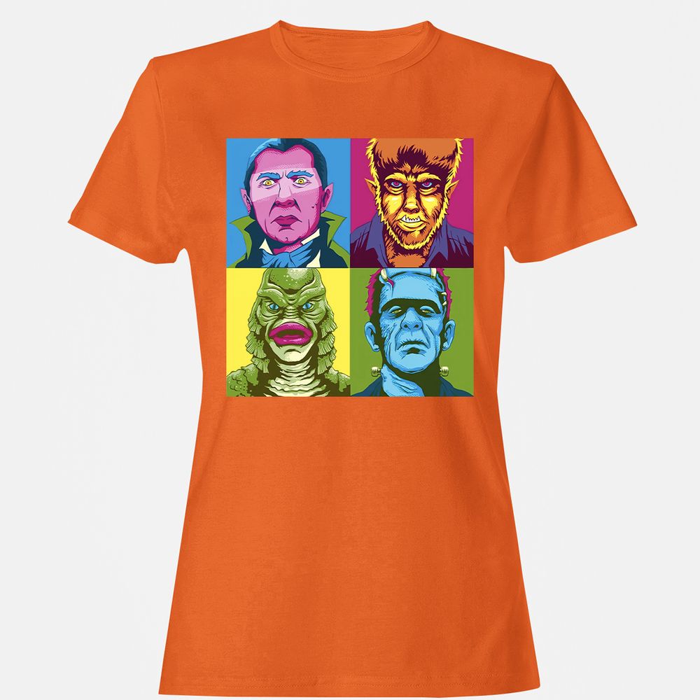 Women's T-Shirt - TFVDZG6K - Orange - 11