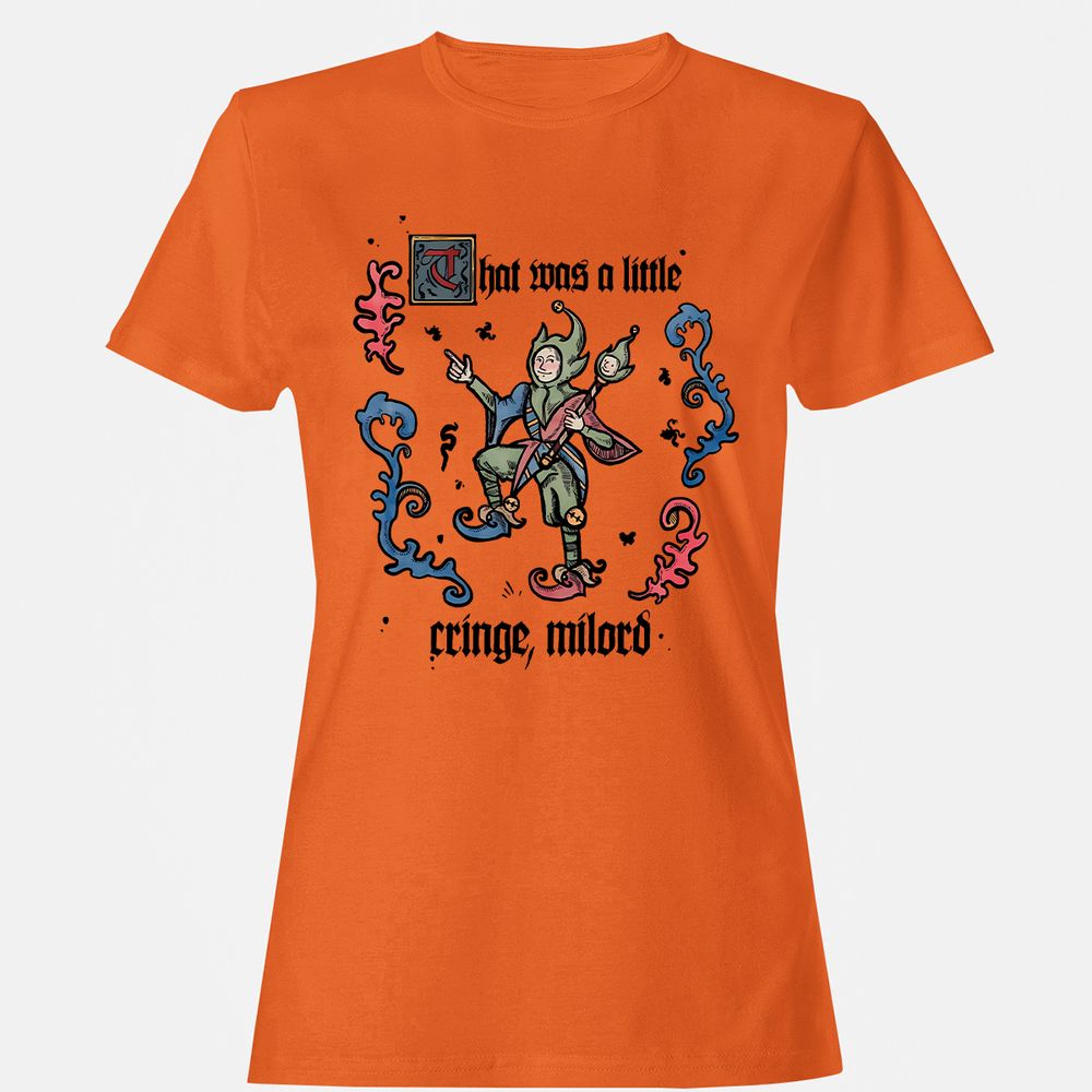 Women's T-Shirt - 1P81LAFN - Orange - 11