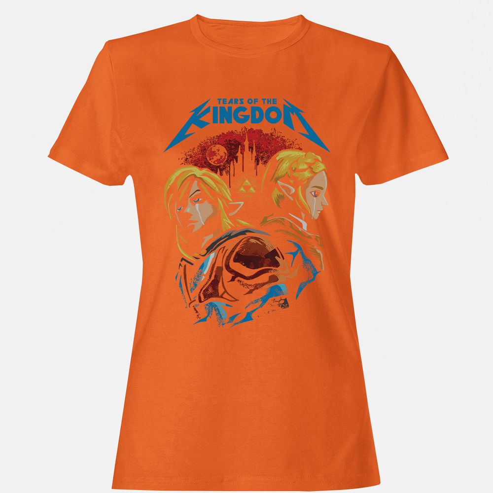 Women's T-Shirt - 2F661KHG - Orange - 11
