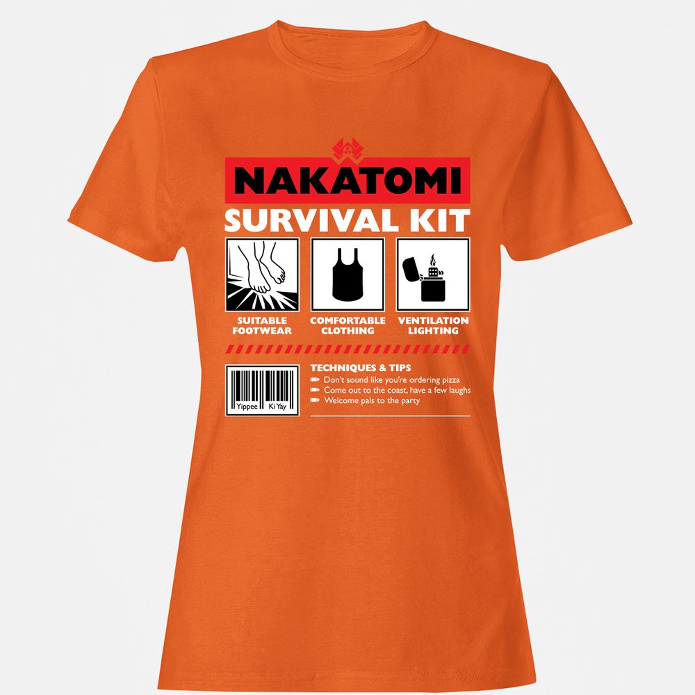 Women's T-Shirt - EXSJF7NN - Orange - 11