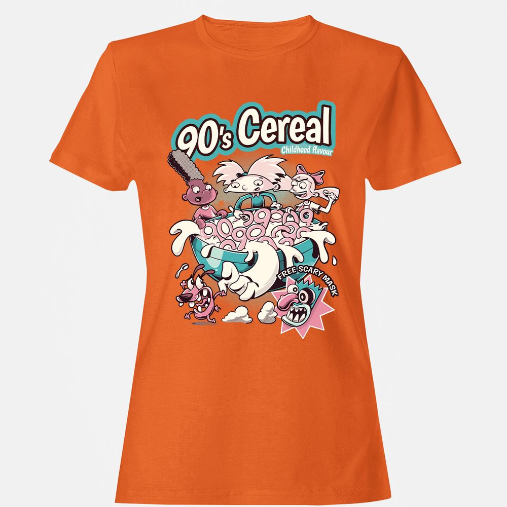 Women's T-Shirt - 365Y6BZ9 - Orange - 11