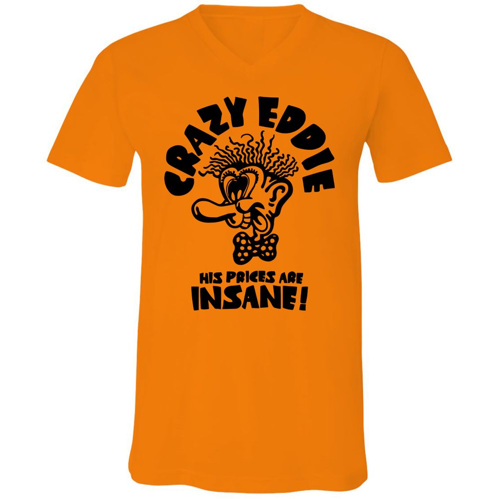 Unisex V-Neck T-Shirt - FN65VSXS - Orange - 11