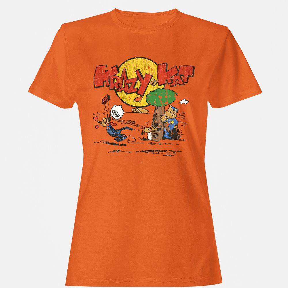 Women's T-Shirt - CKRTFU8Z - Orange - 11