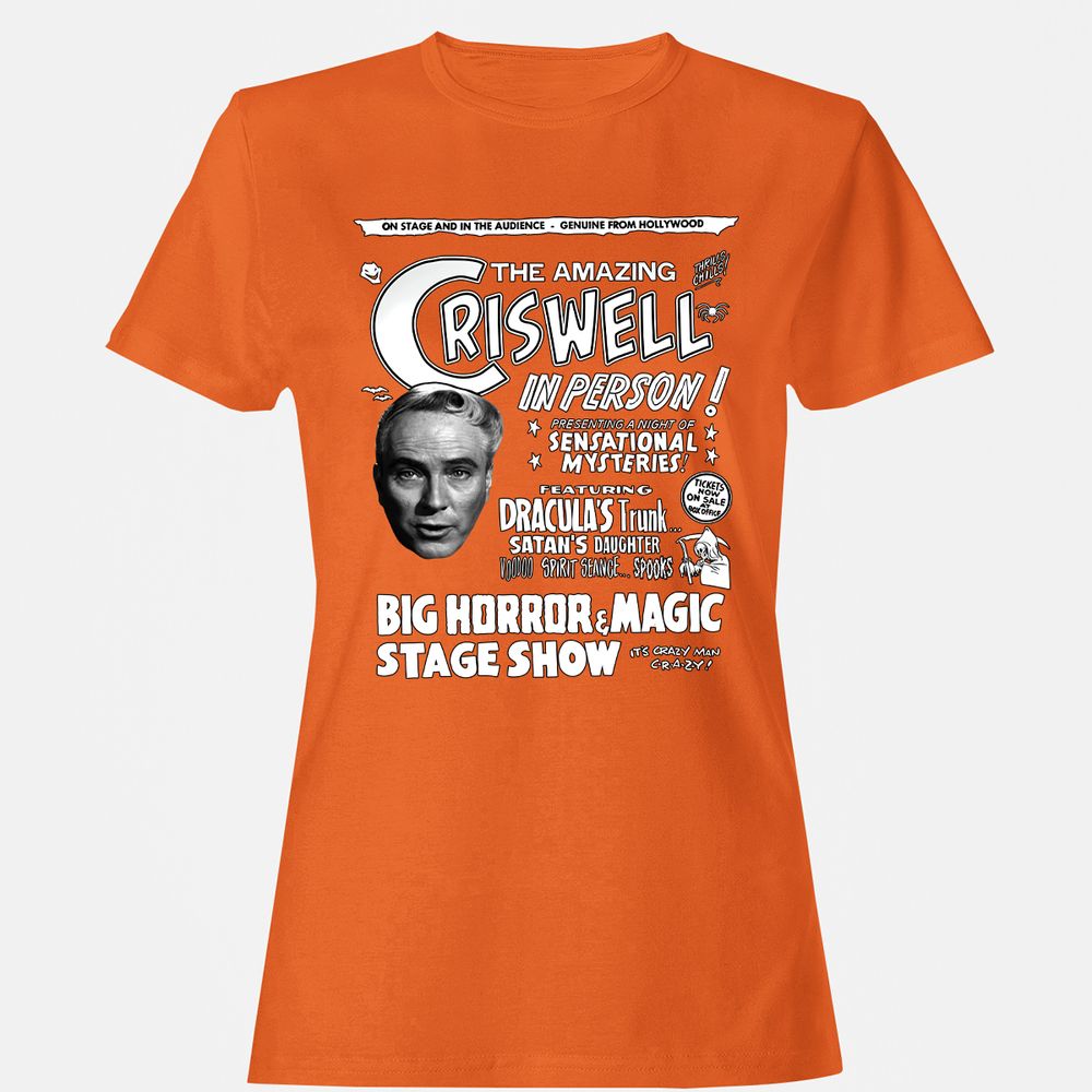 Women's T-Shirt - YVJXW5XQ - Orange - 11