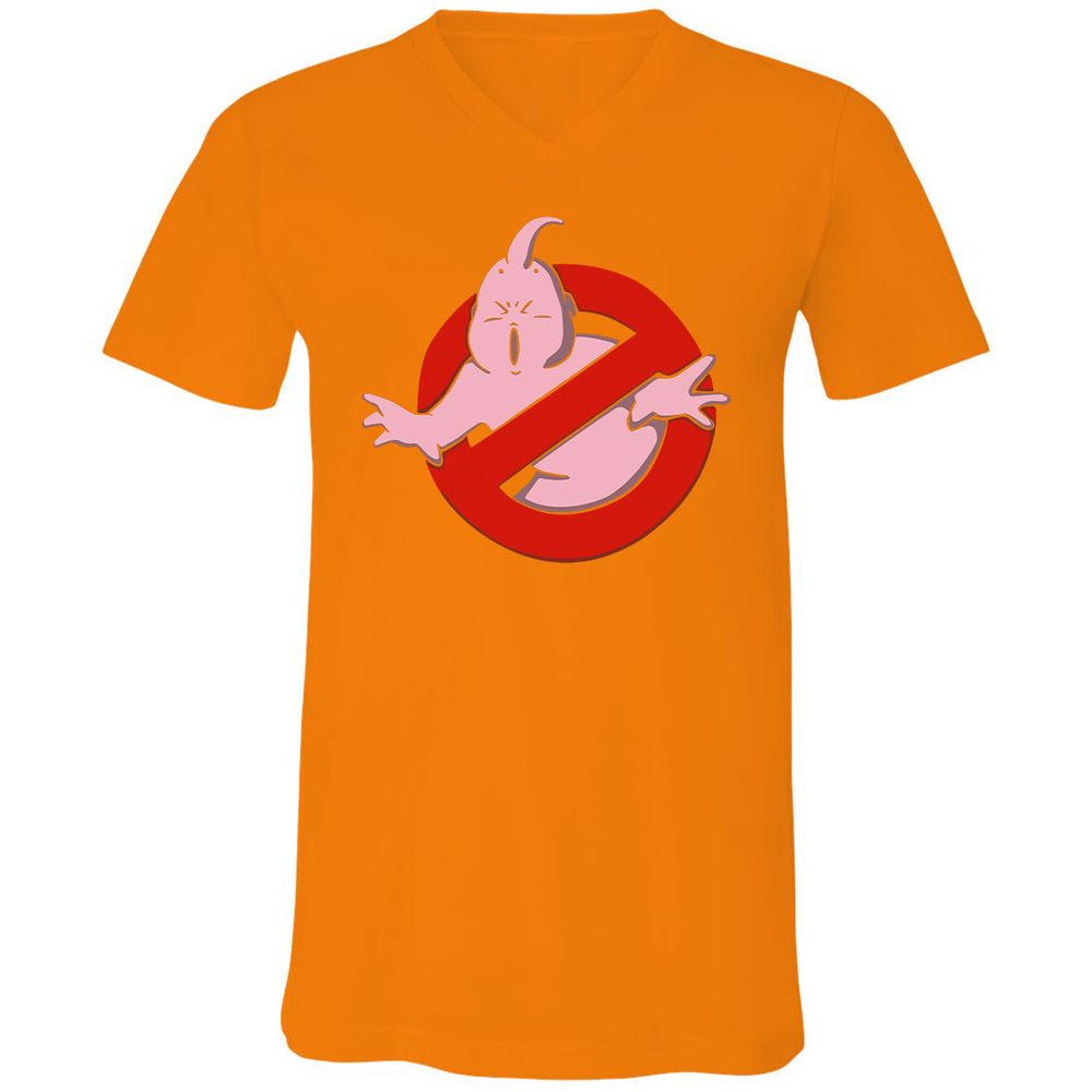 Unisex V-Neck T-Shirt - KEL3W912 - Orange - 11
