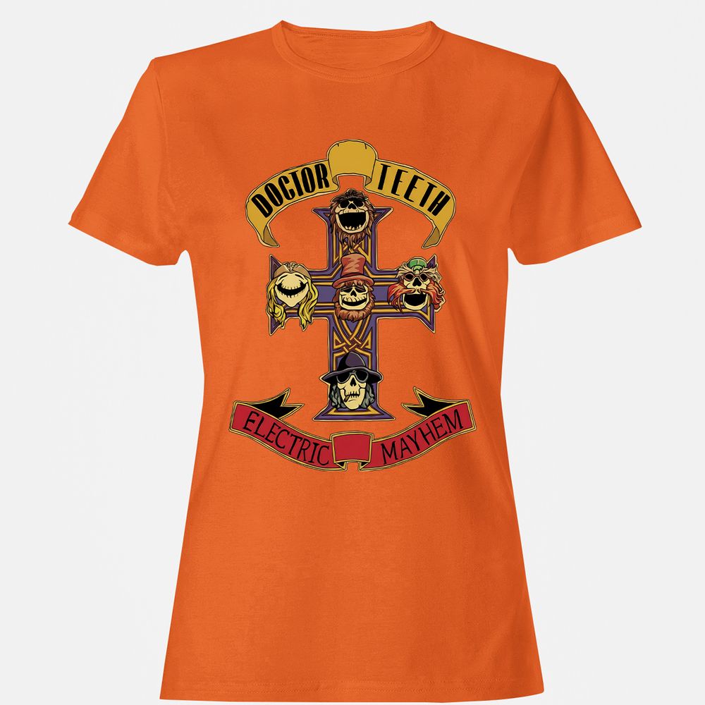 Women's T-Shirt - CHQEKSLS - Orange - 11