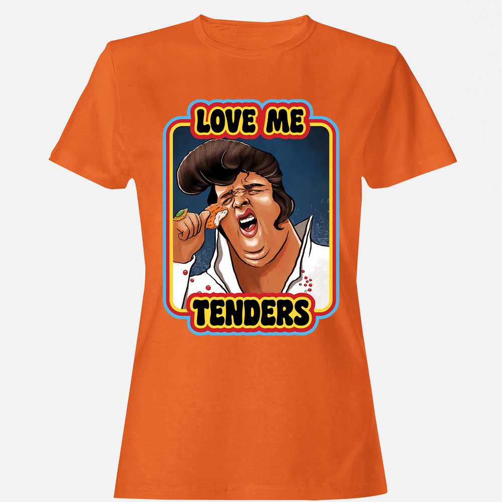 Women's T-Shirt - QXRM8VLS - Orange - 11