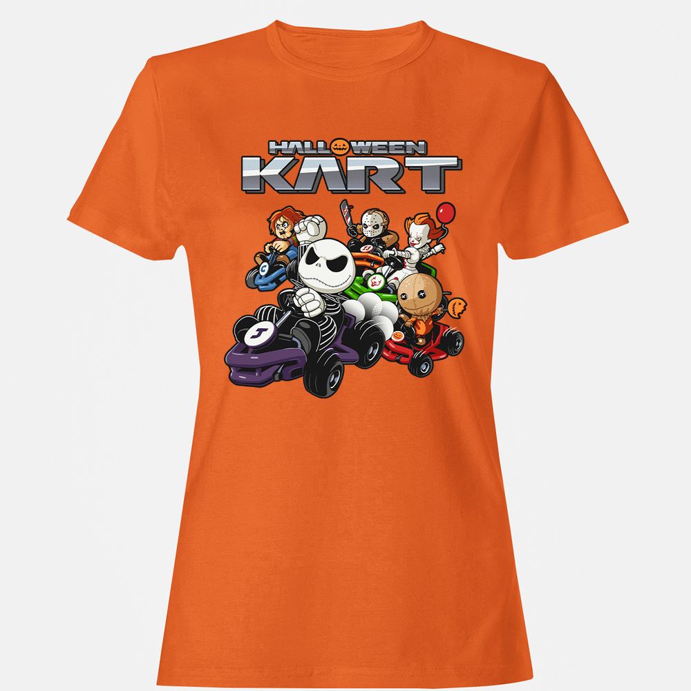 Women's T-Shirt - CJB1FUBK - Orange - 11