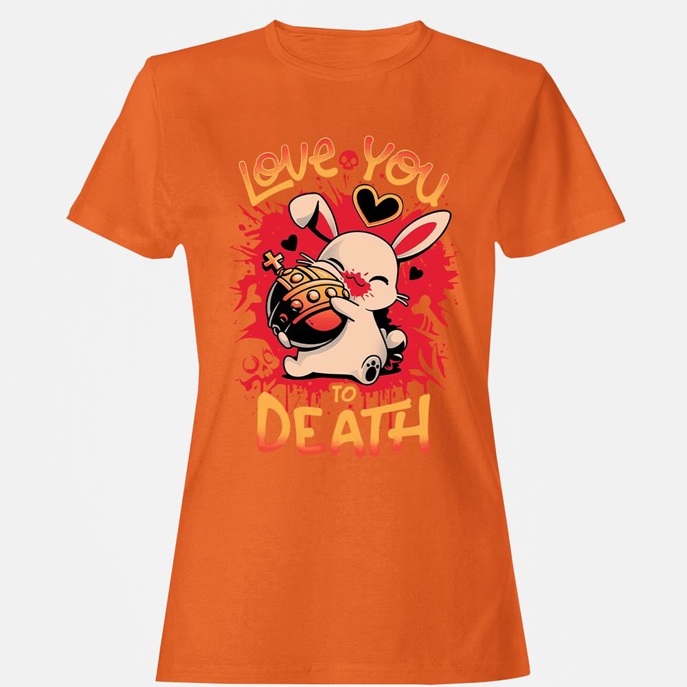 Women's T-Shirt - HXW6QM1N - Orange - 11