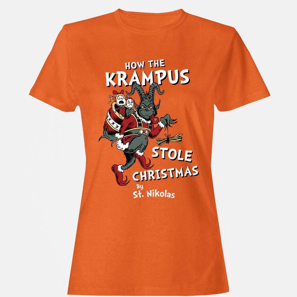 Women's T-Shirt - U7V7R2V8 - Orange - 11
