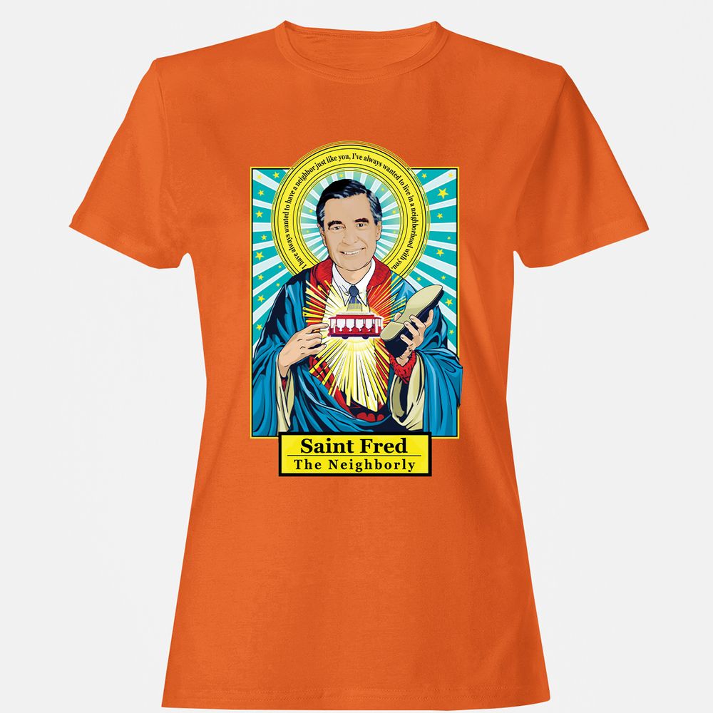 Women's T-Shirt - RC74YN8V - Orange - 11