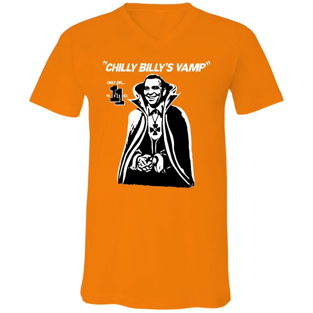 Unisex V-Neck T-Shirt - BL22T6U6 - Orange - 11