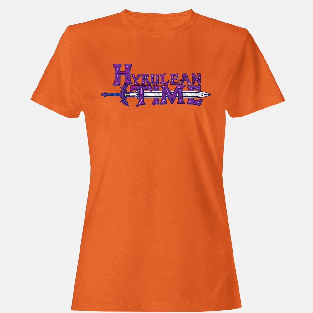 Women's T-Shirt - QJ4EK7AX - Orange - 11