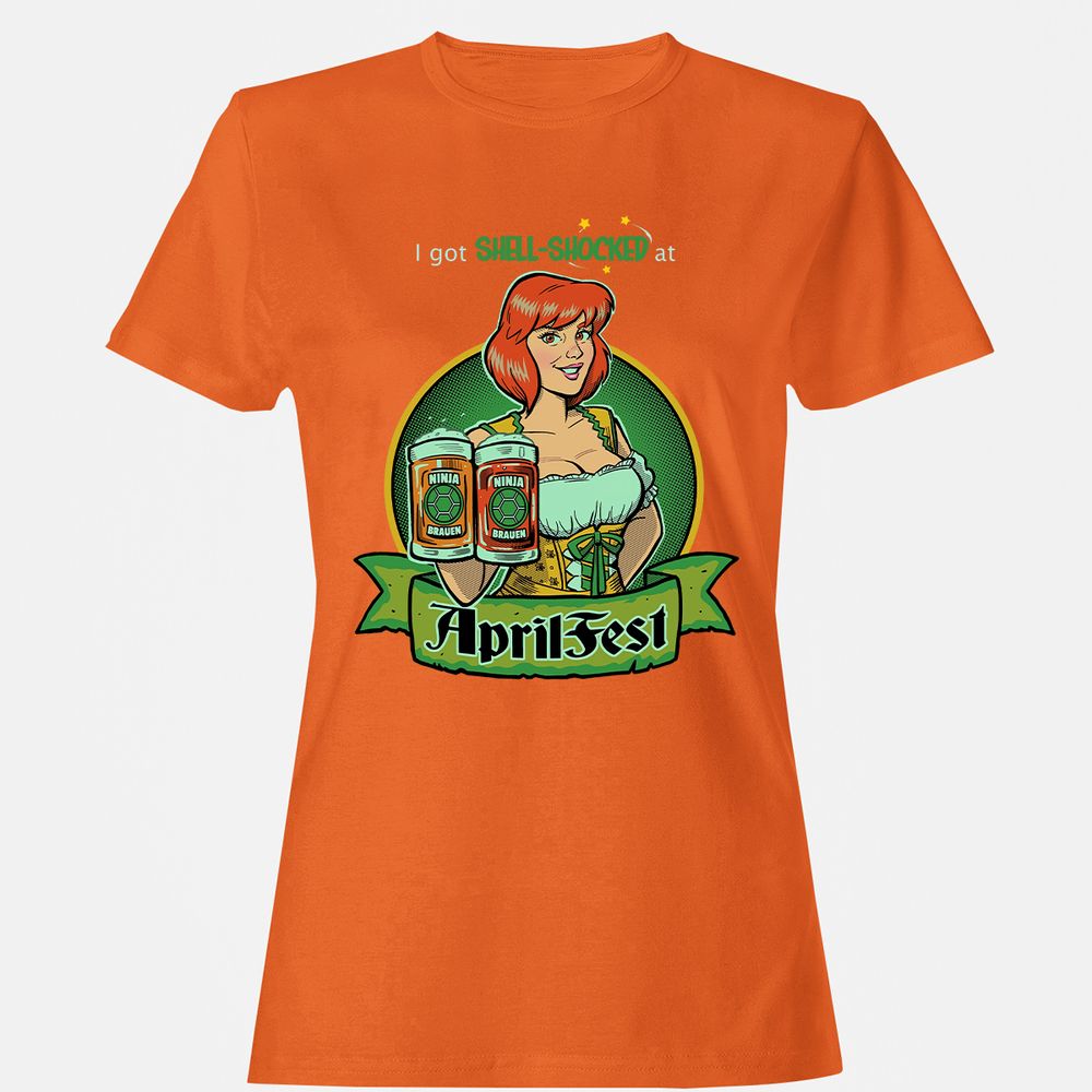 Women's T-Shirt - 5LAQG1SE - Orange - 11