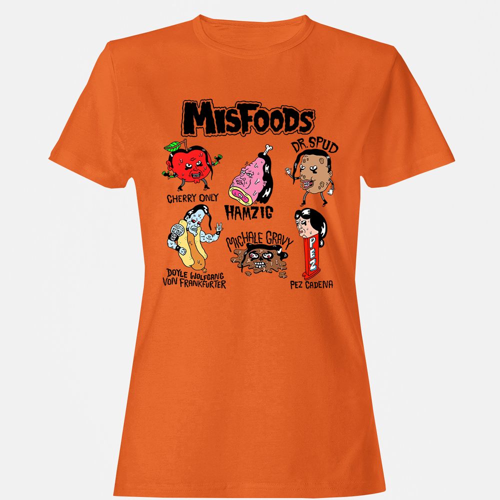 Women's T-Shirt - 9R55D4XT - Orange - 11