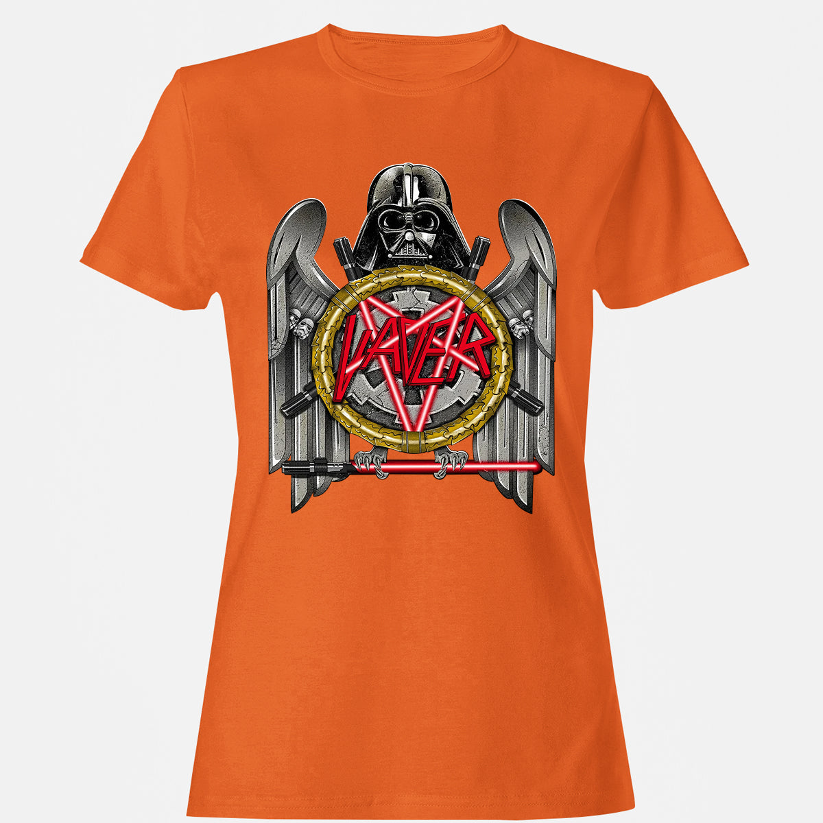 Women's T-Shirt - 3ZP3AUBE - Orange - 11