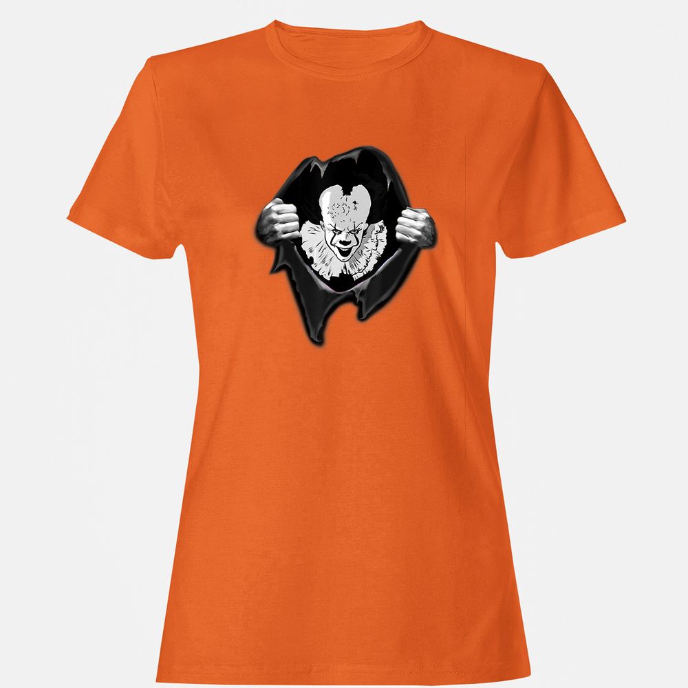 Women's T-Shirt - LQQMW3MS - Orange - 11