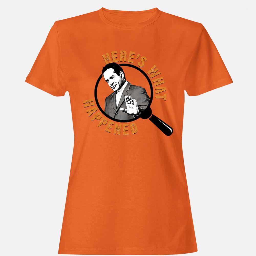 Women's T-Shirt - BNQ7UT5P - Orange - 11