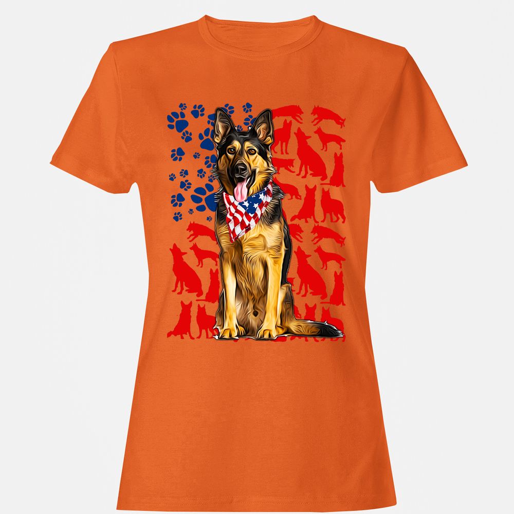 Women's T-Shirt - 9JU9H3UV - Orange - 11