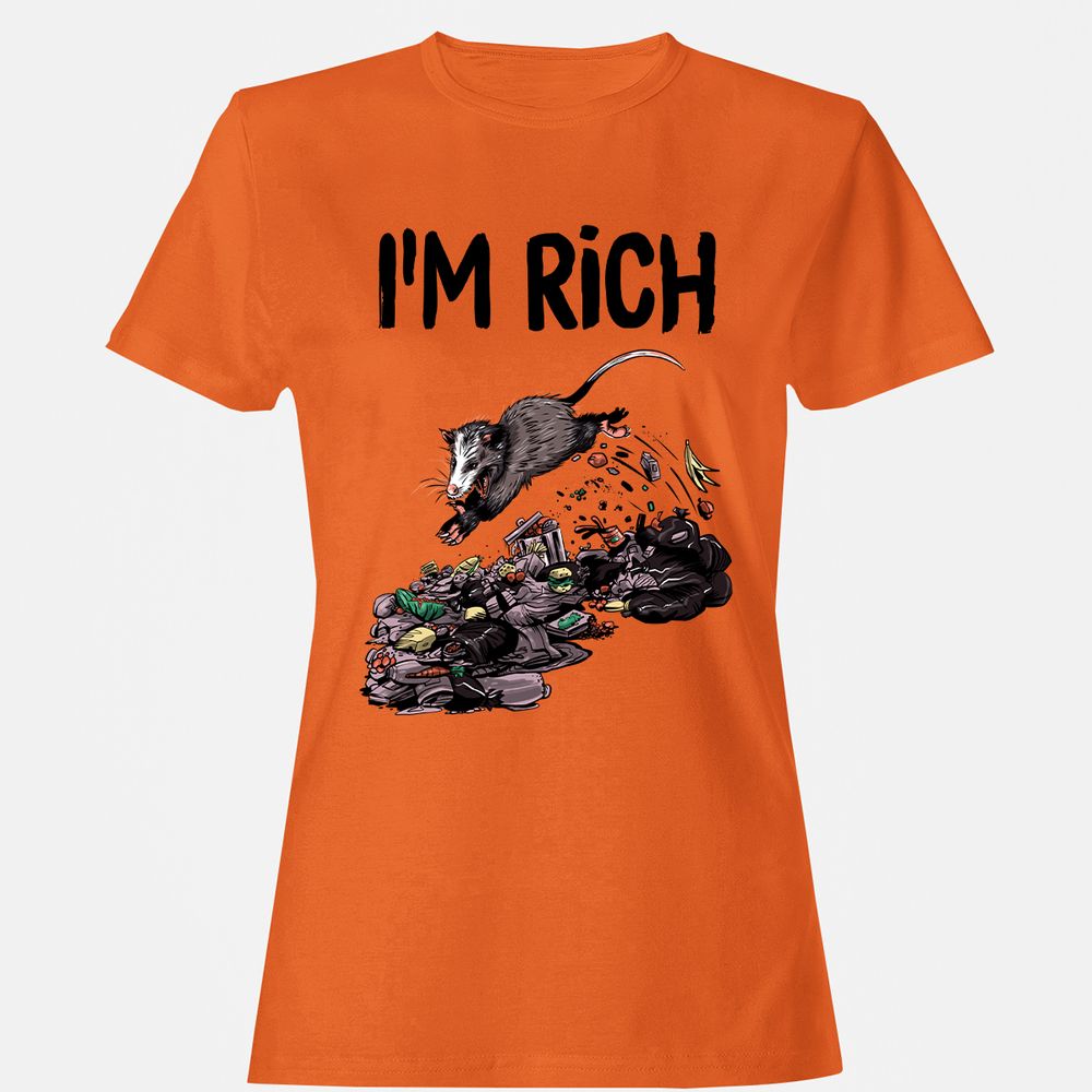 Women's T-Shirt - 1MEW93ZV - Orange - 11