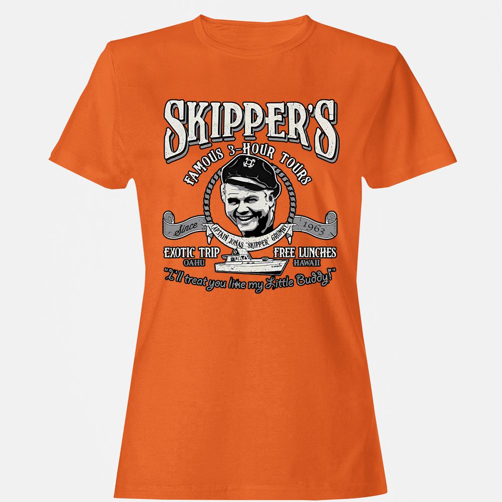 Women's T-Shirt - C7PJDB8A - Orange - 11