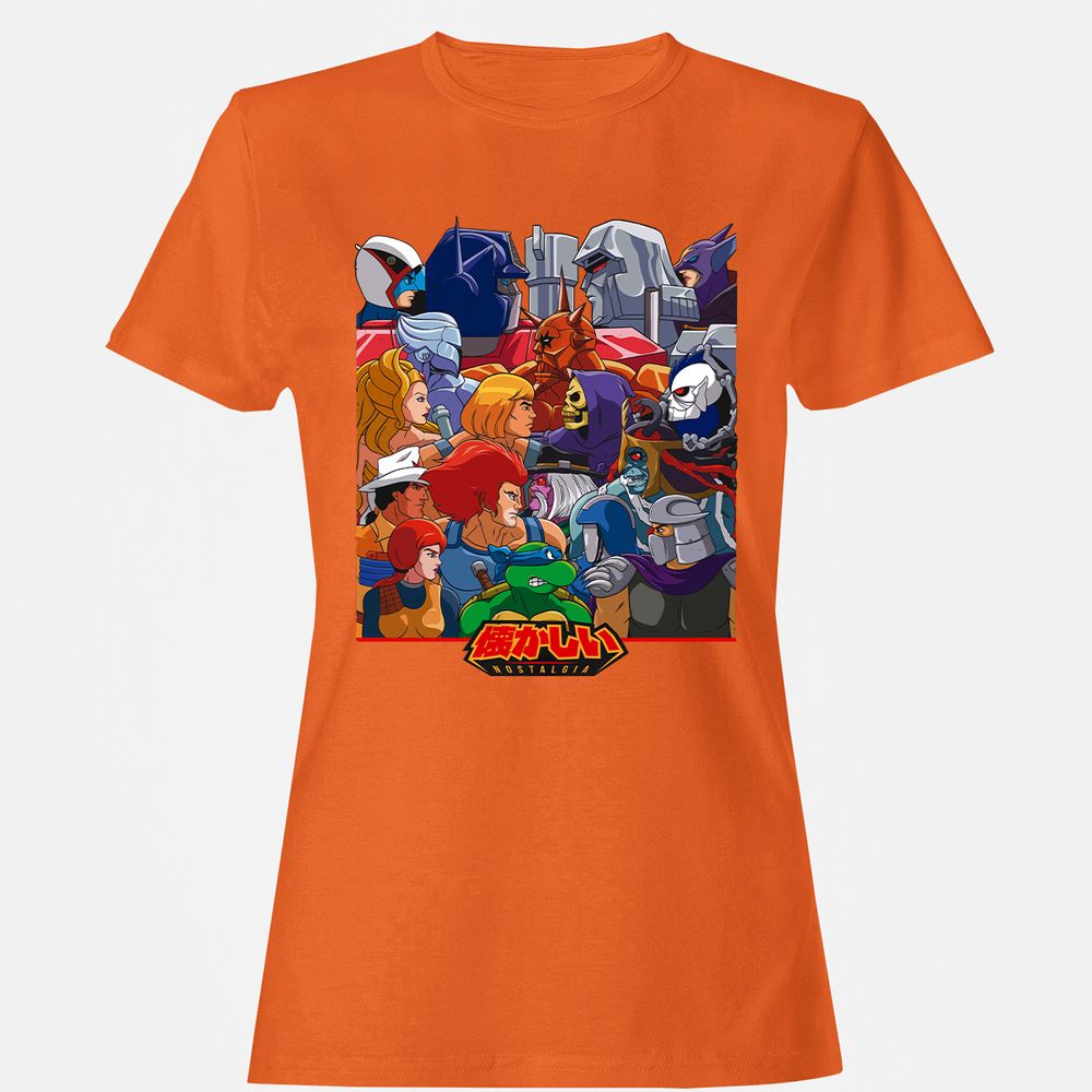 Women's T-Shirt - 4BKAL3WB - Orange - 11