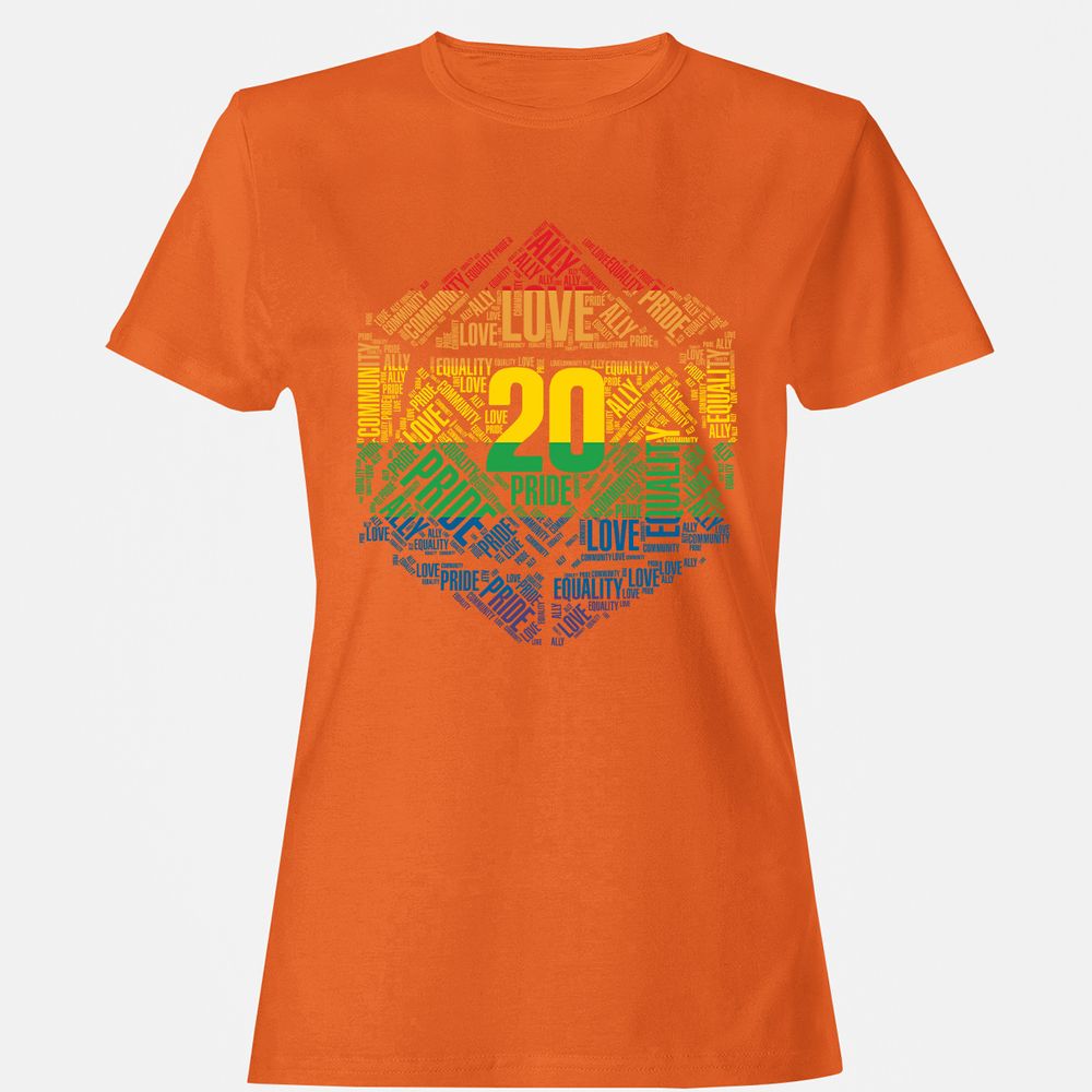 Women's T-Shirt - SJ849KSG - Orange - 11
