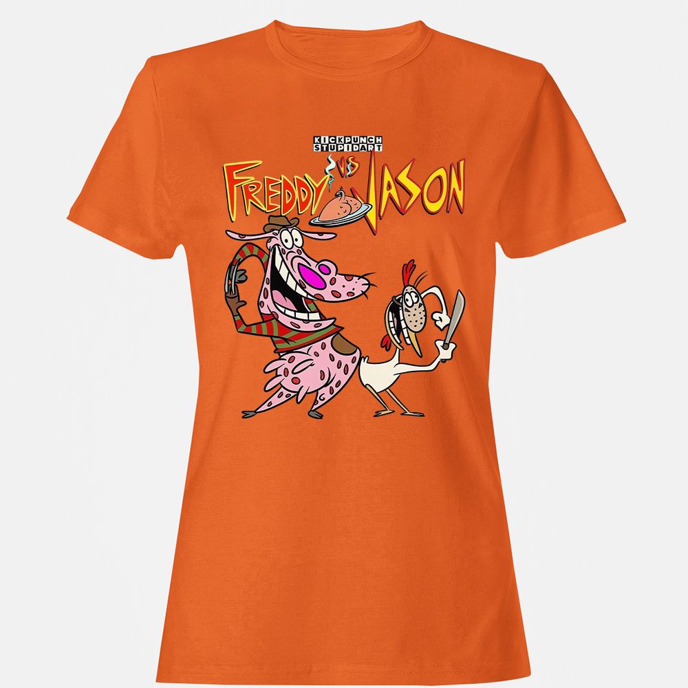 Women's T-Shirt - DR4G43NS - Orange - 11