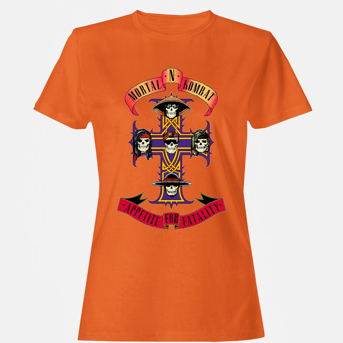 Women's T-Shirt - JSKJ9VJZ - Orange - 11