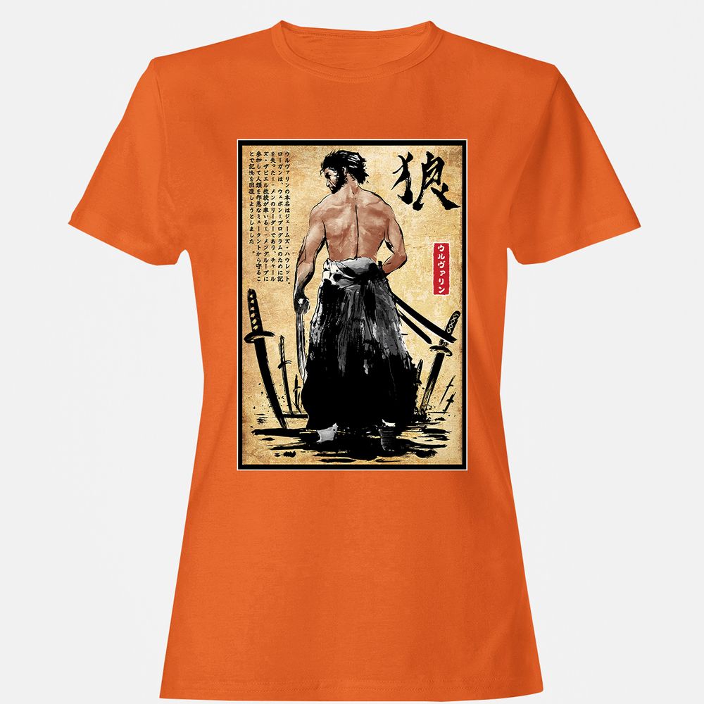 Women's T-Shirt - E8LAR2GF - Orange - 11