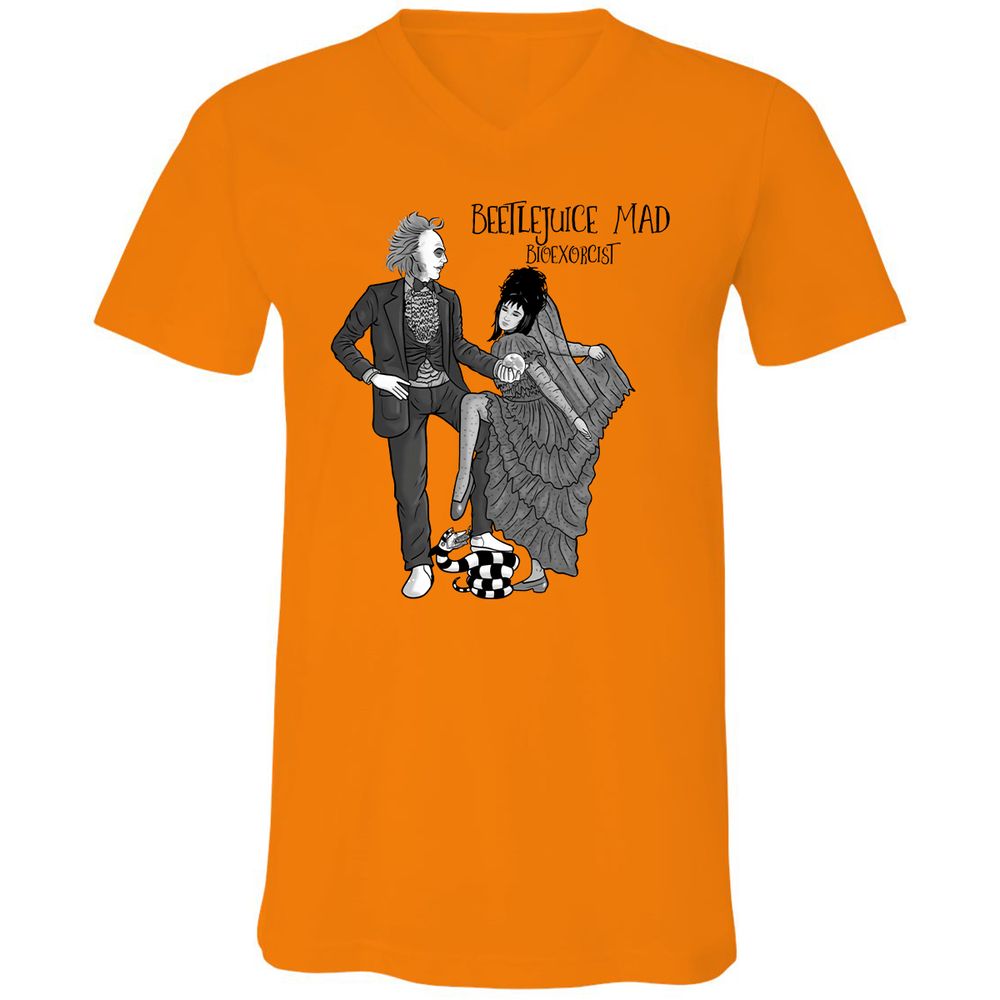 Unisex V-Neck T-Shirt - 2TV4J9AB - Orange - 11