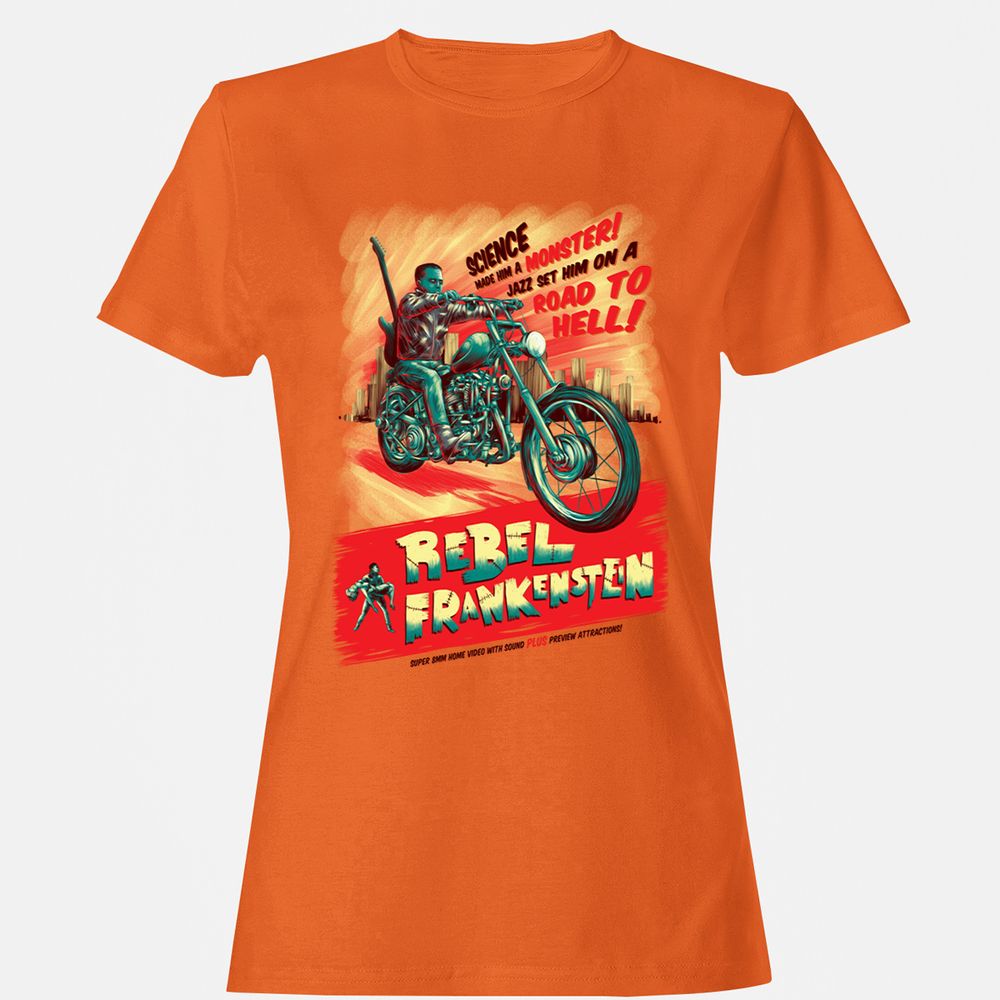 Women's T-Shirt - C2EPDRSA - Orange - 11