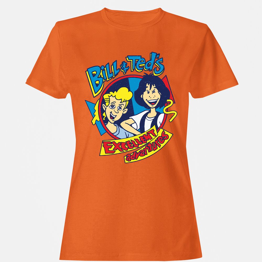 Women's T-Shirt - 7MDVJAQ5 - Orange - 11