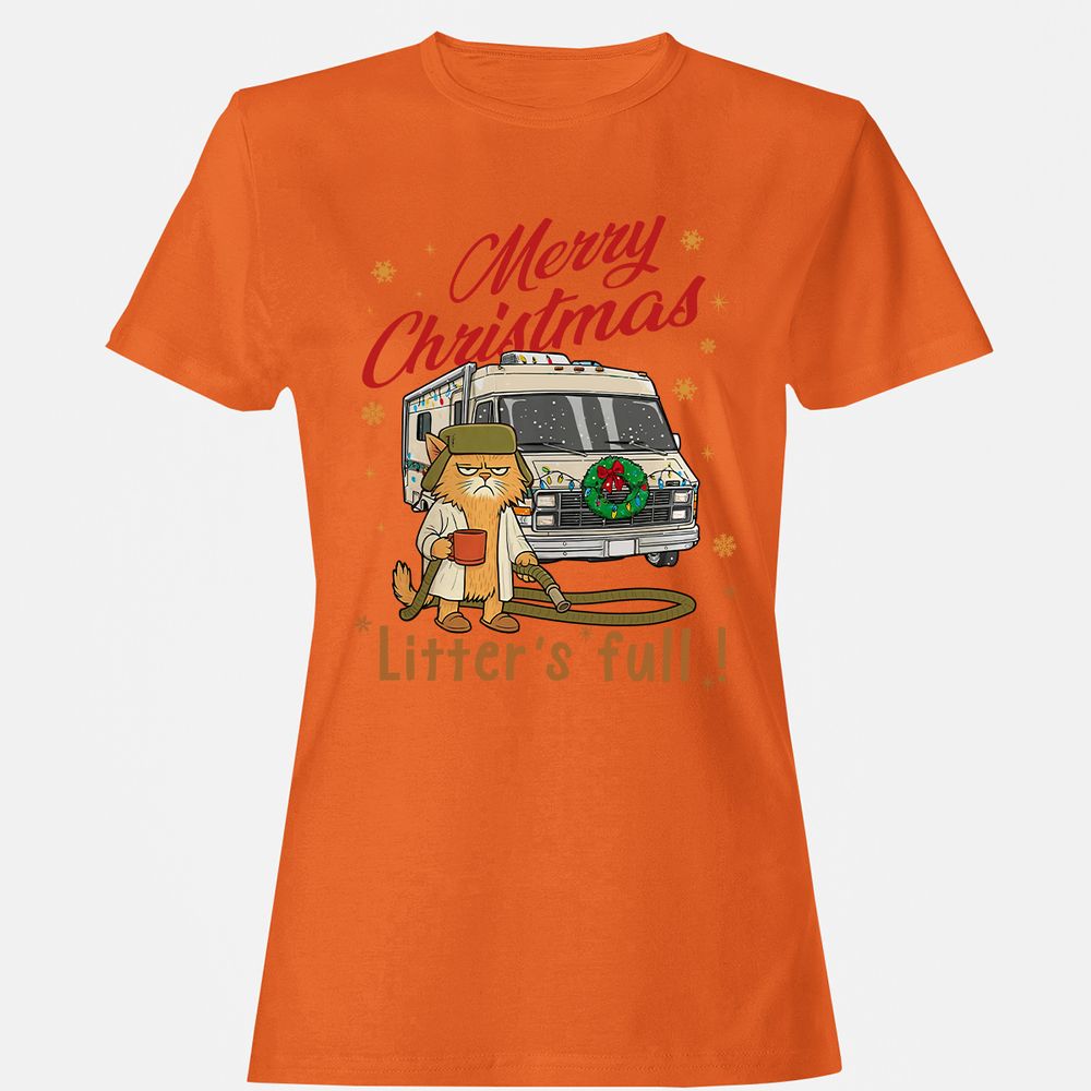 Women's T-Shirt - BQCHHXPJ - Orange - 11