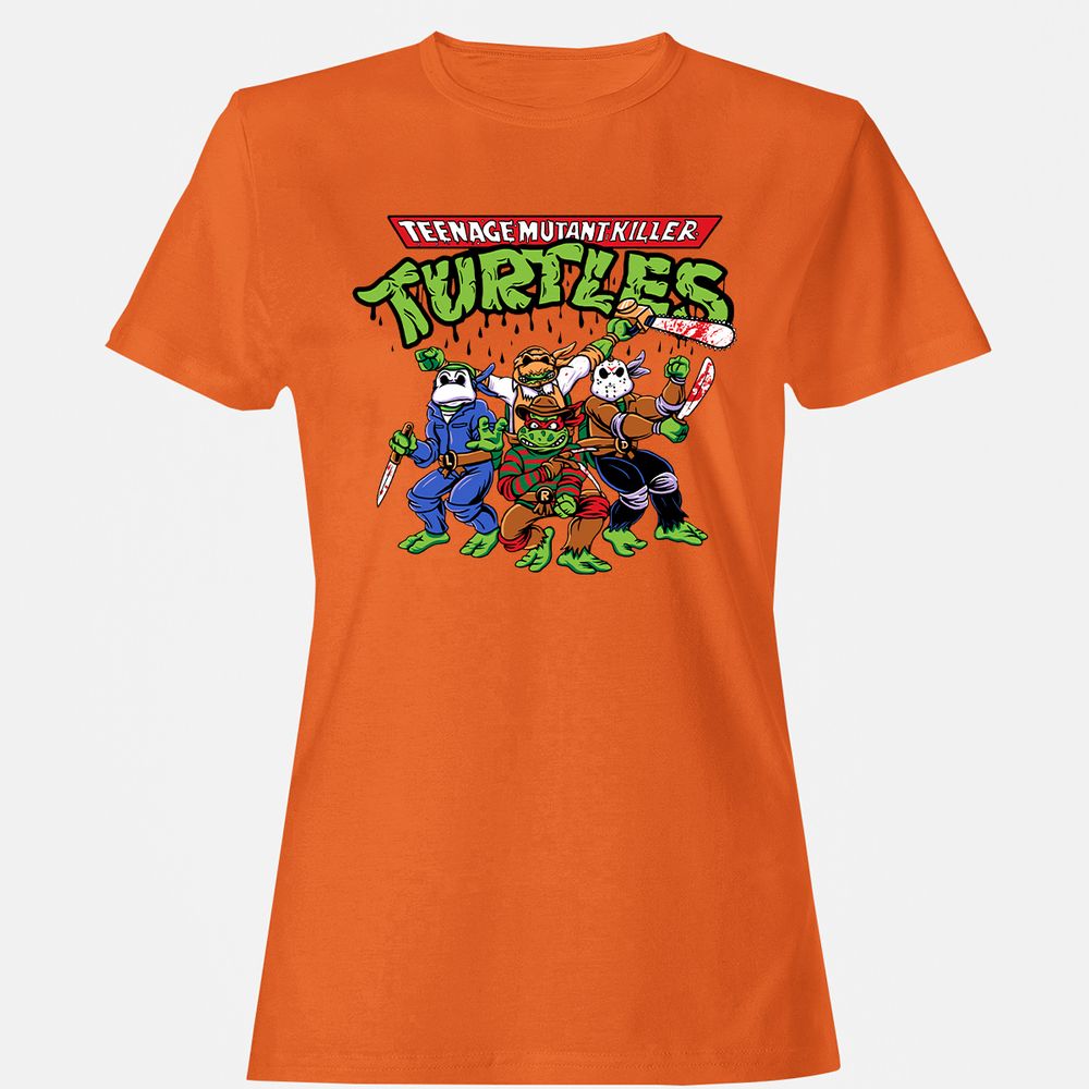 Women's T-Shirt - F7LFTKND - Orange - 11