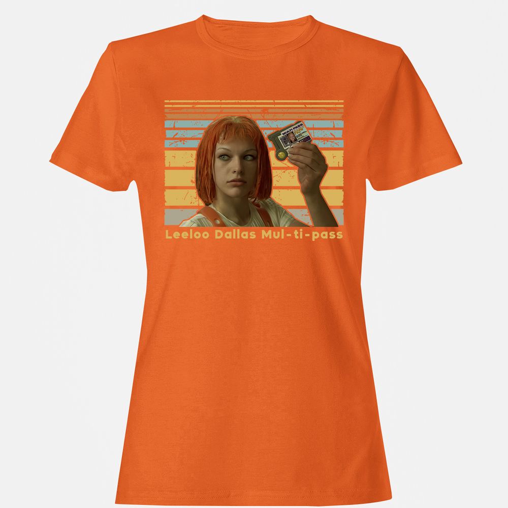 Women's T-Shirt - SMAH1Q9L - Orange - 11