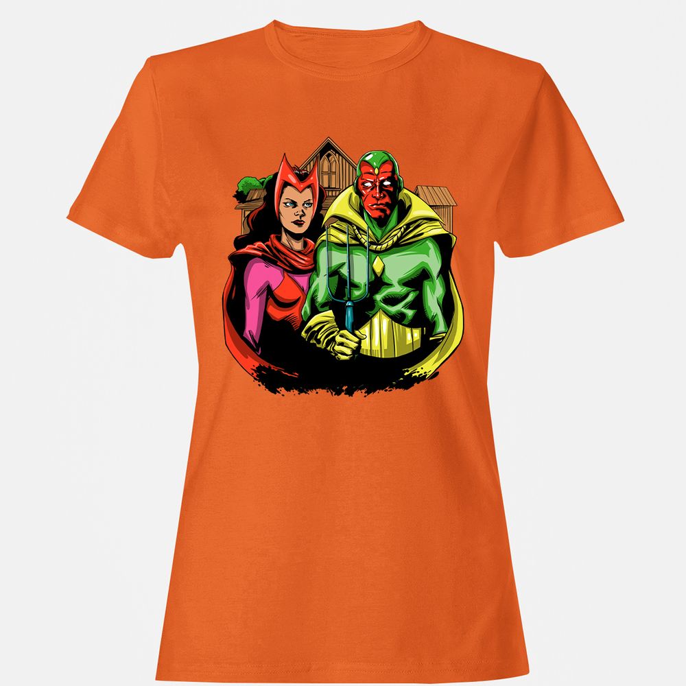 Women's T-Shirt - RE1Q61AM - Orange - 11