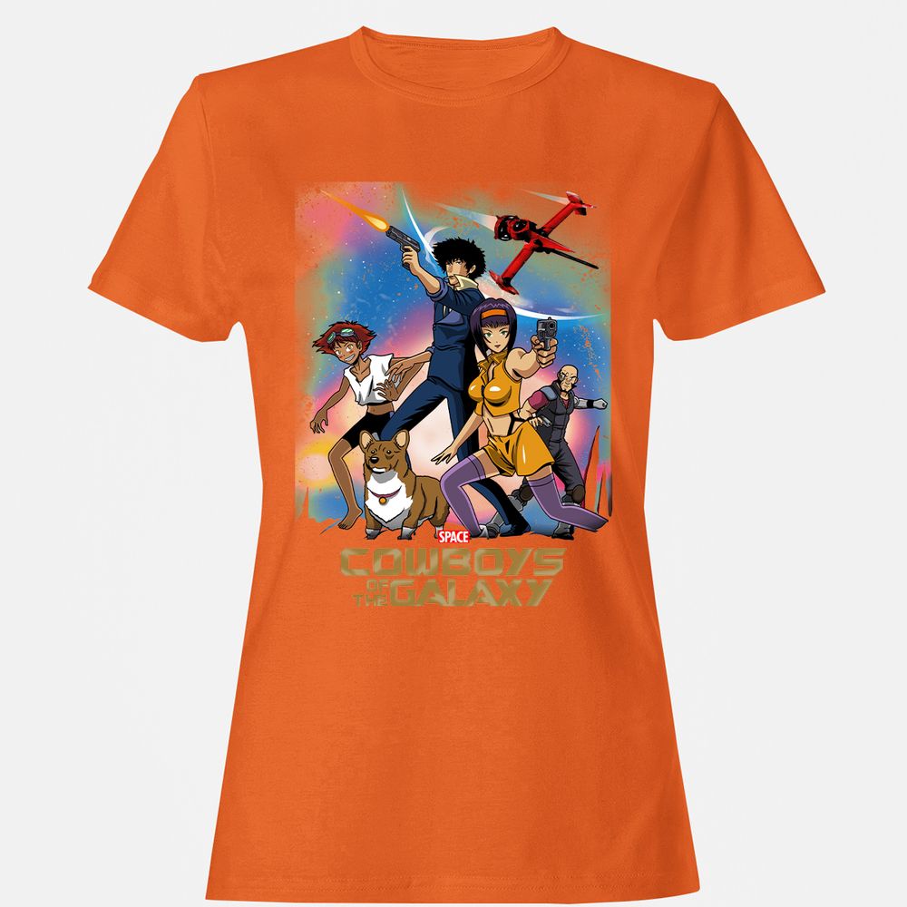 Women's T-Shirt - EEFAU4G6 - Orange - 11
