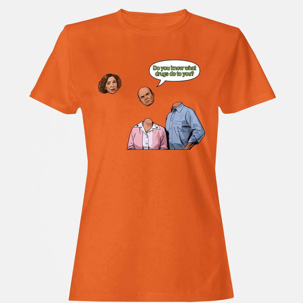 Women's T-Shirt - WXUVDC5T - Orange - 11