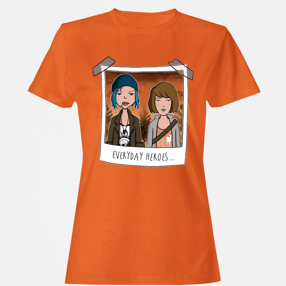 Women's T-Shirt - MDLJ35PX - Orange - 11