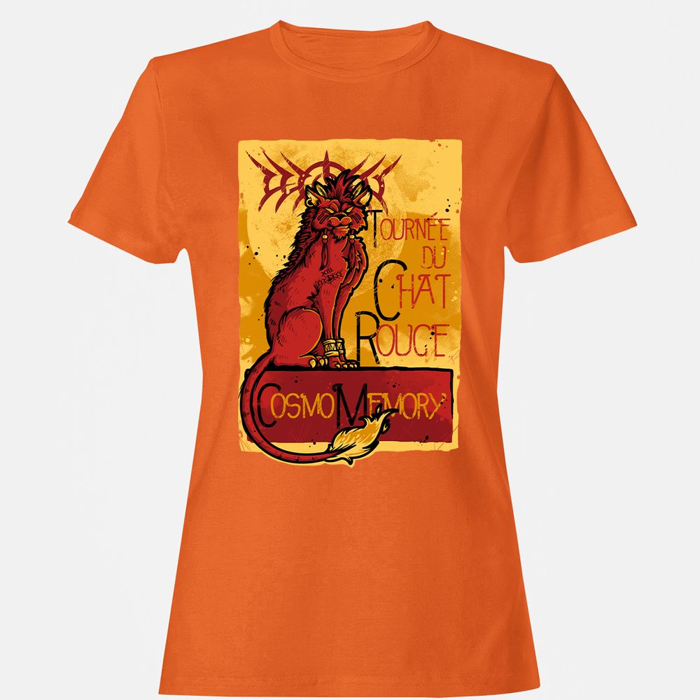 Women's T-Shirt - 2BRDWNWM - Orange - 11