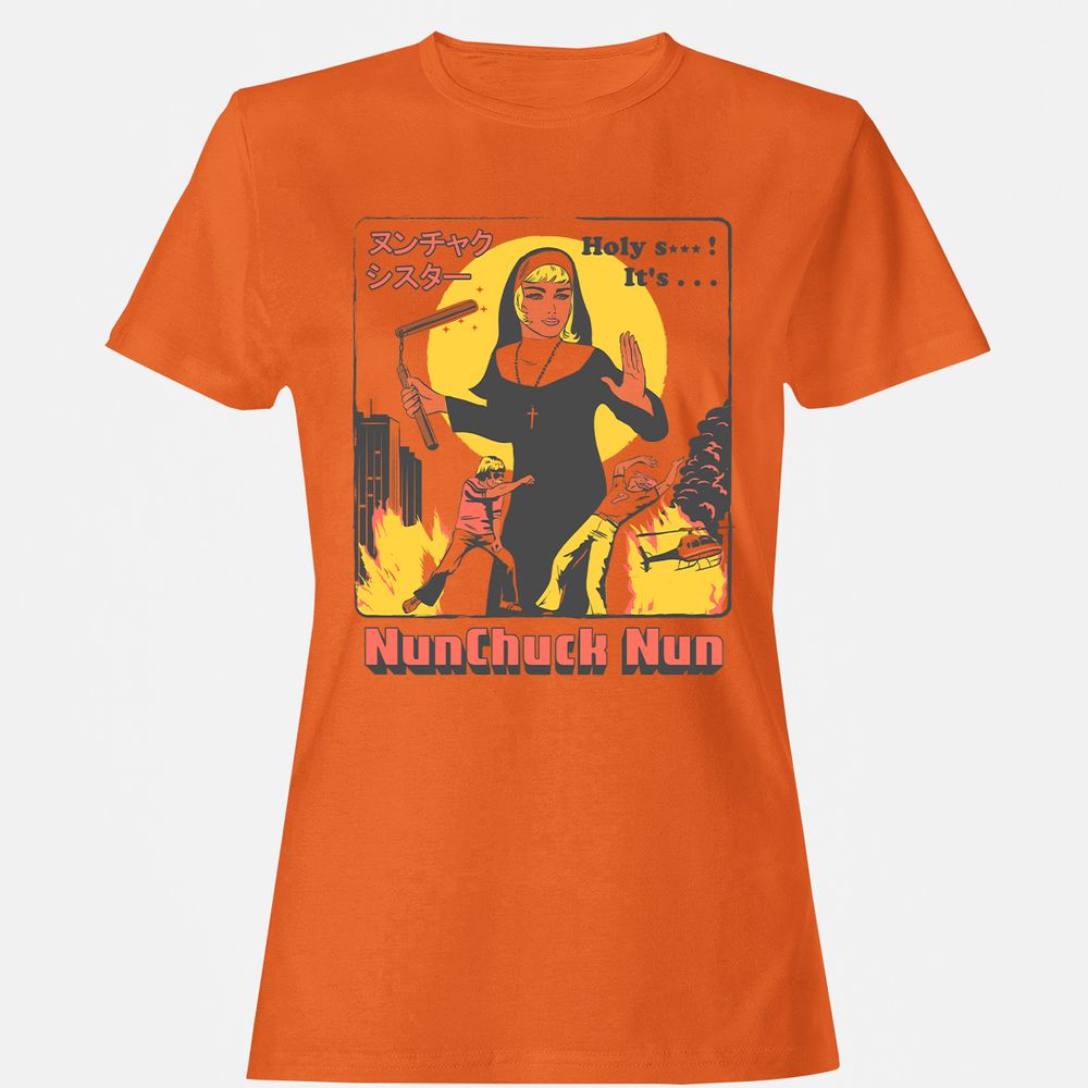 Women's T-Shirt - H7G44PSB - Orange - 11
